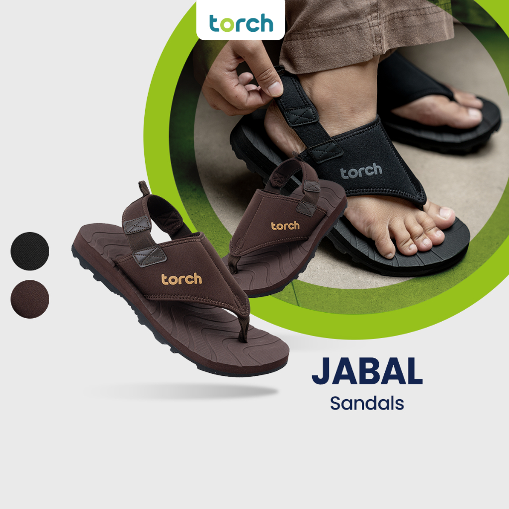 Torch Jabal Sandal Pria Wanita Daily Casual Outdoor Simple Anti Slip
