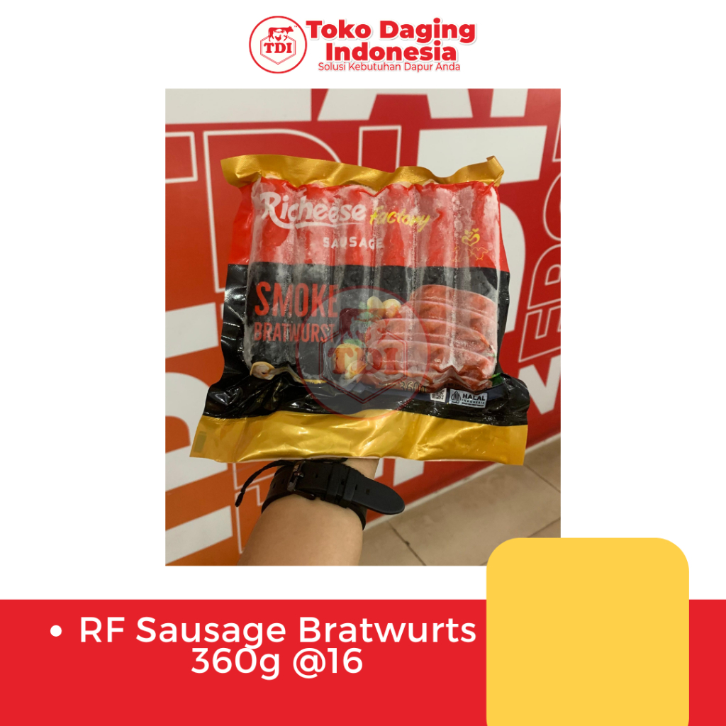 

Richeese Factory Sausage Bratwurts 360g