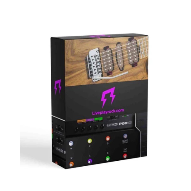 Liveplayrock Guthrie Govan Pod Go Line 6 presets