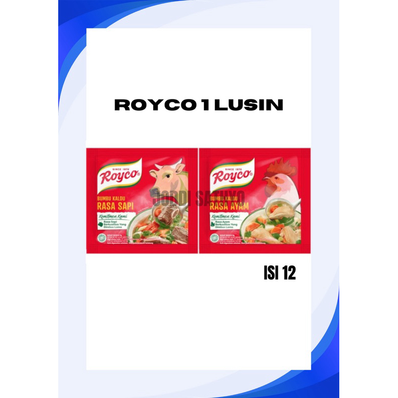 

ROYCO ALL VARIAN 1 LUSIN ISI 12