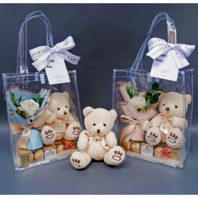 

TAS MIKA TRANSPARAN SOUVENIR HAMPERS GOODIE BAG