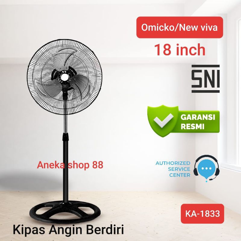 Kipas angin berdiri 18 inch