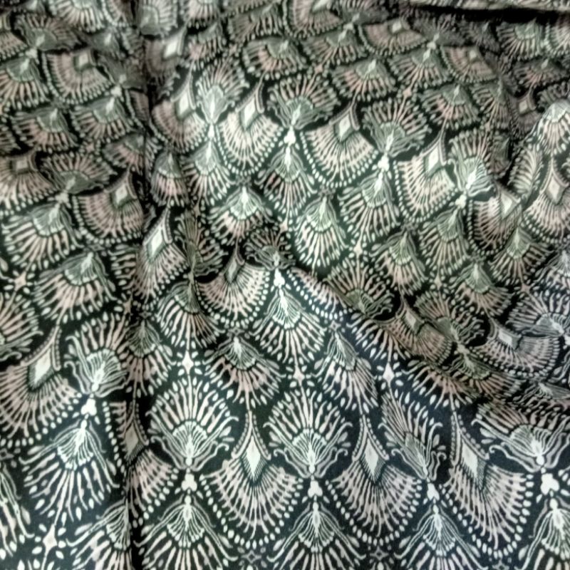 Kain Baby Silk Motif Polkadot Premium - Kain Satin Silk - Kain Sutra Silk - Kain Meteran Lqb | Harga