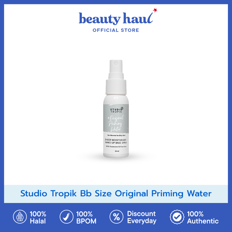 STUDIO TROPIK (Travel Size) BB Size Original Priming Water 30ml - Studio Tropik Priming Spray, Face 