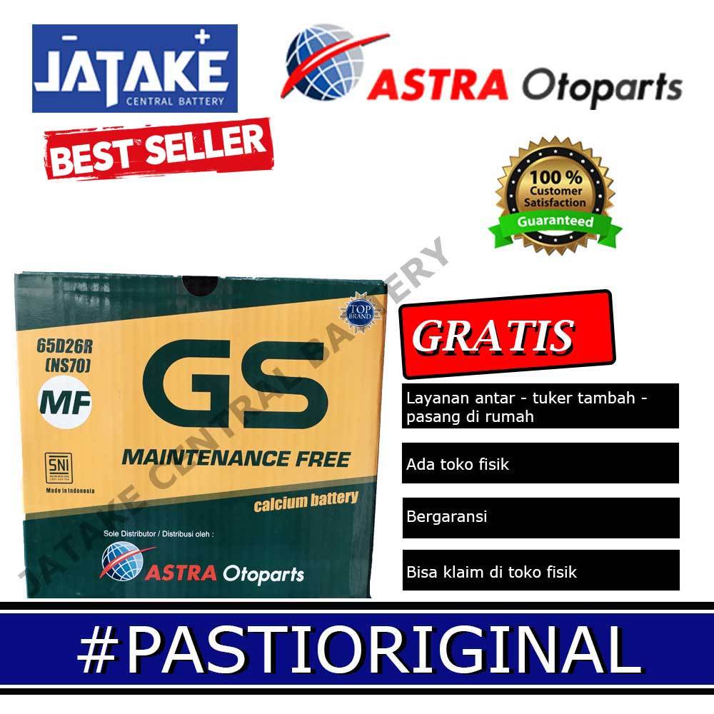 Aki Kering Ns70 Ns 70 GS Astra Maintenance Free MF Di Tangerang