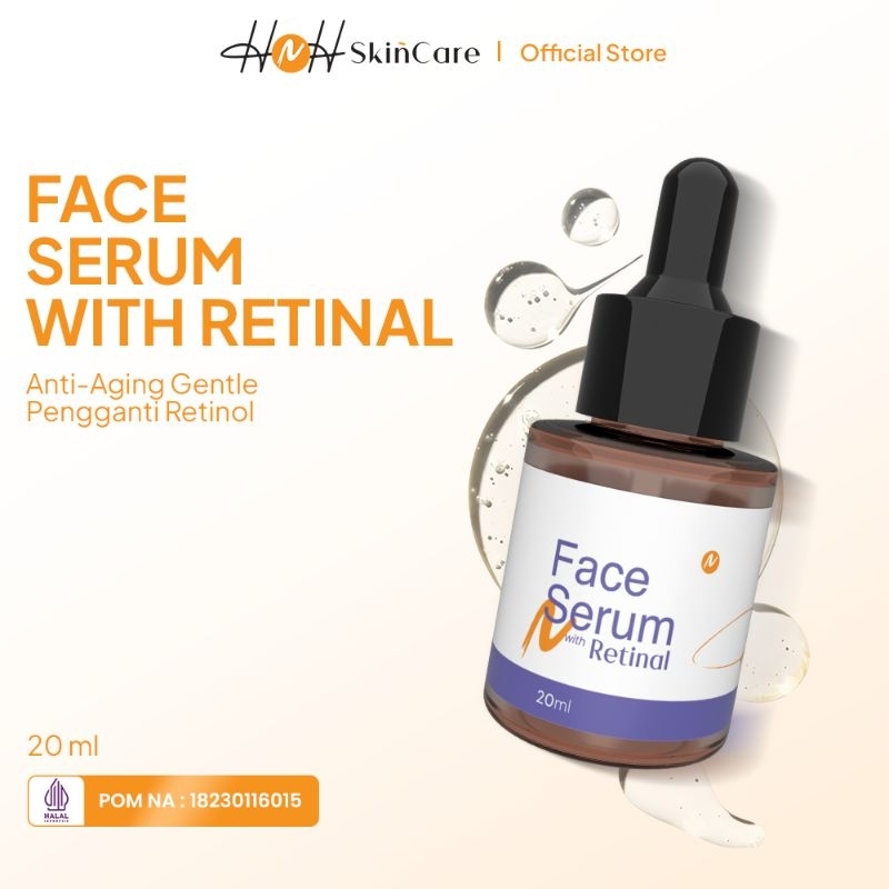 .[FLASH SALE, ED 2026] HnH SkinCare FACE SERUM WITH RETINAL 20 ML