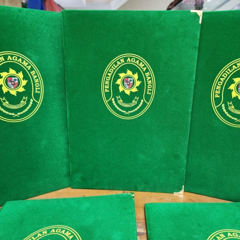 

HJK Map Sablon Bahan beludru A4 dan F4 Custom