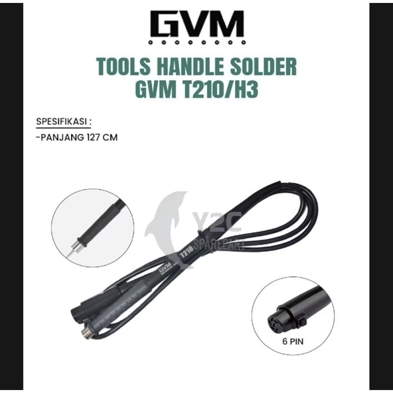 GAGANG SOLDER STATION GVM T210 / H3 / ALAT SERVIS HP
