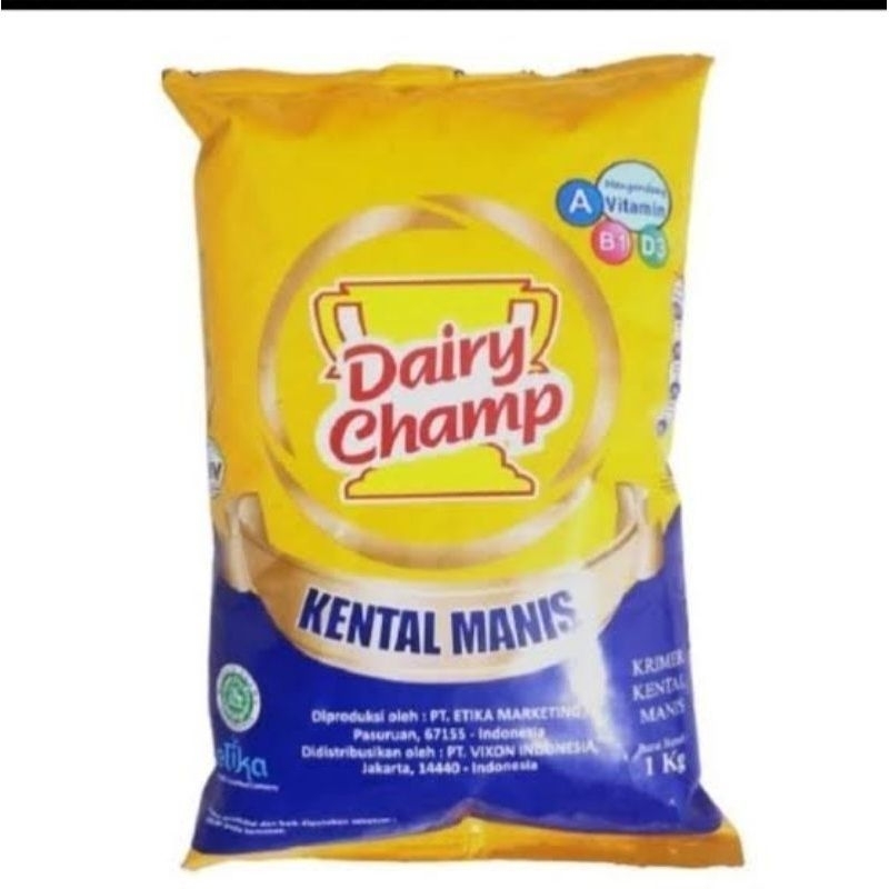 

SKM DAIRY CHAMP KRIMER pillow kemasan 1 kg
