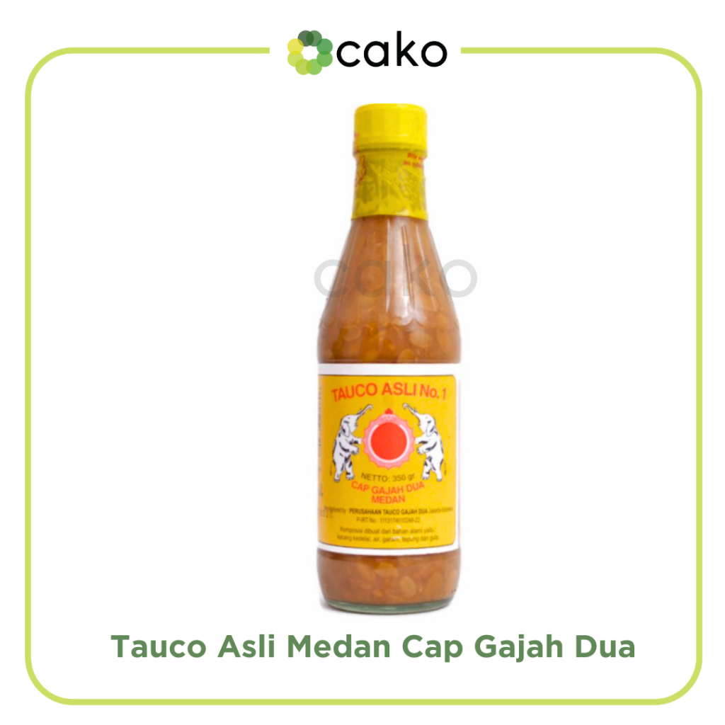 

Tauco Asli Medan Cap Gajah Dua Medan 250ml / Khusus Pengiriman Instan & Sameday