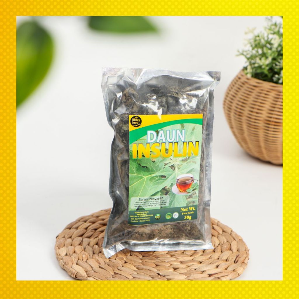 

ILFAZY FOOD Teh Daun Insulin Obat Diabetes dan Anti-Kanker 30 GRAM