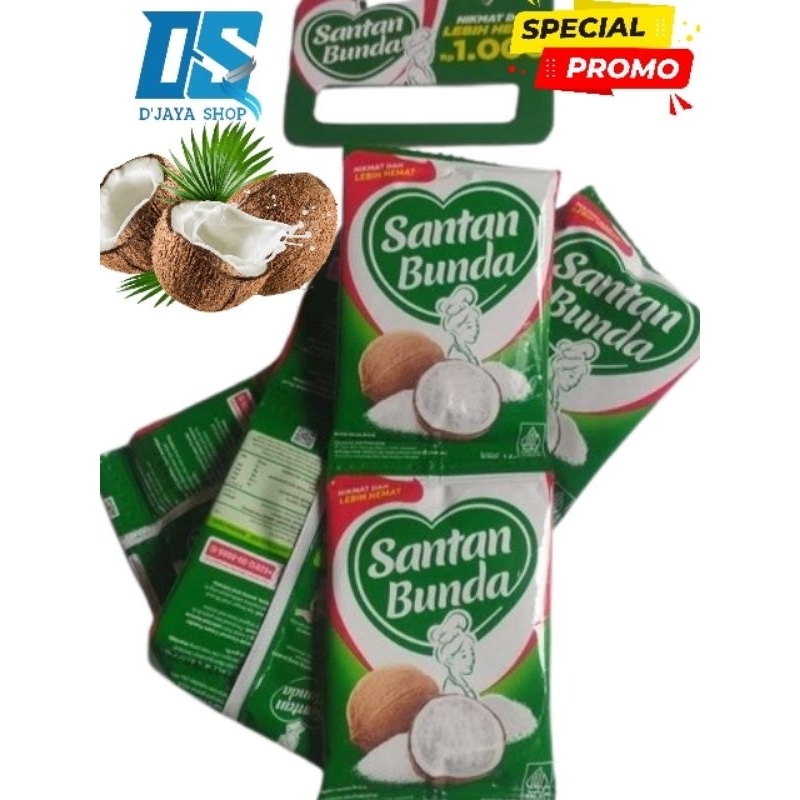 

Santan Bubuk/Santan Praktis Langsung Tabur Nikmat dan Lebih Hemat (10 Sachet × 12g)