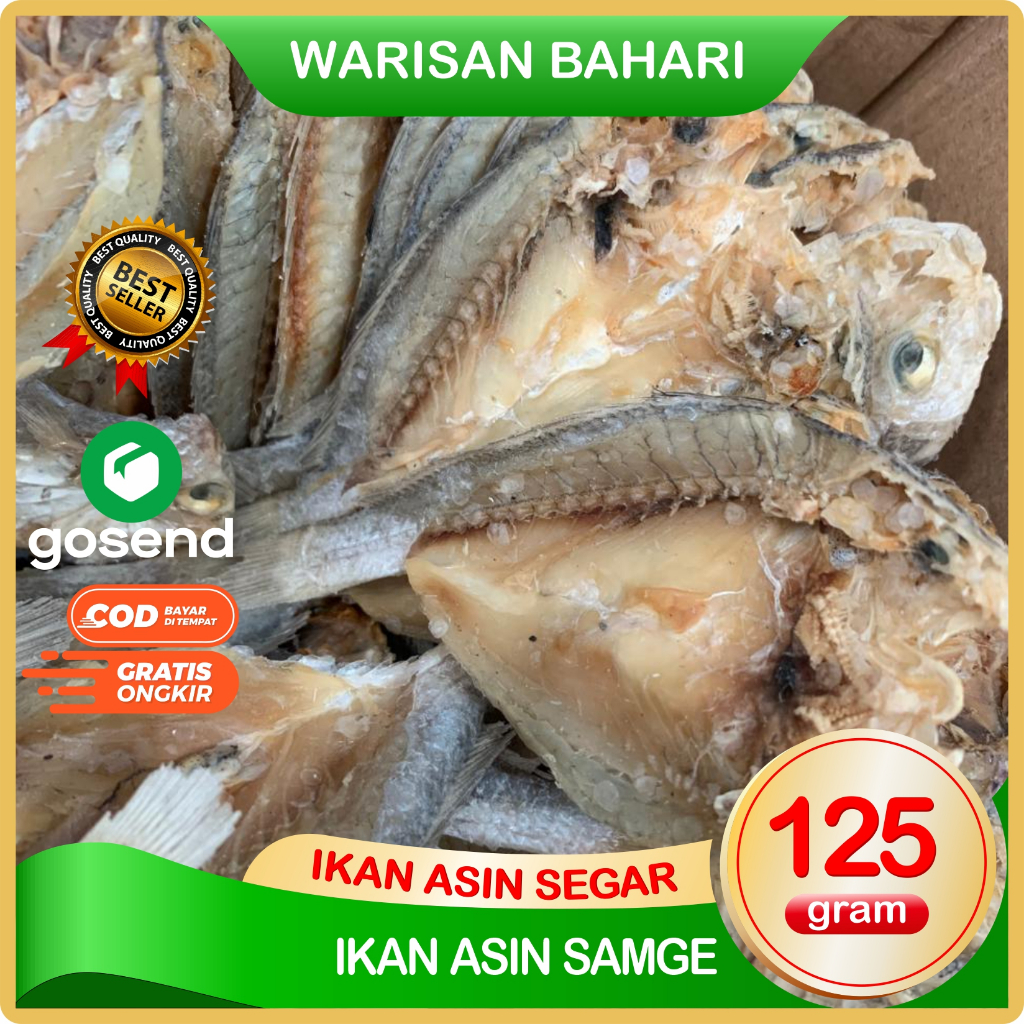 

Ikan Asin Samge Belah Ikan Asin Samge Super Kering Kepala Batu Belahan 125 Gram