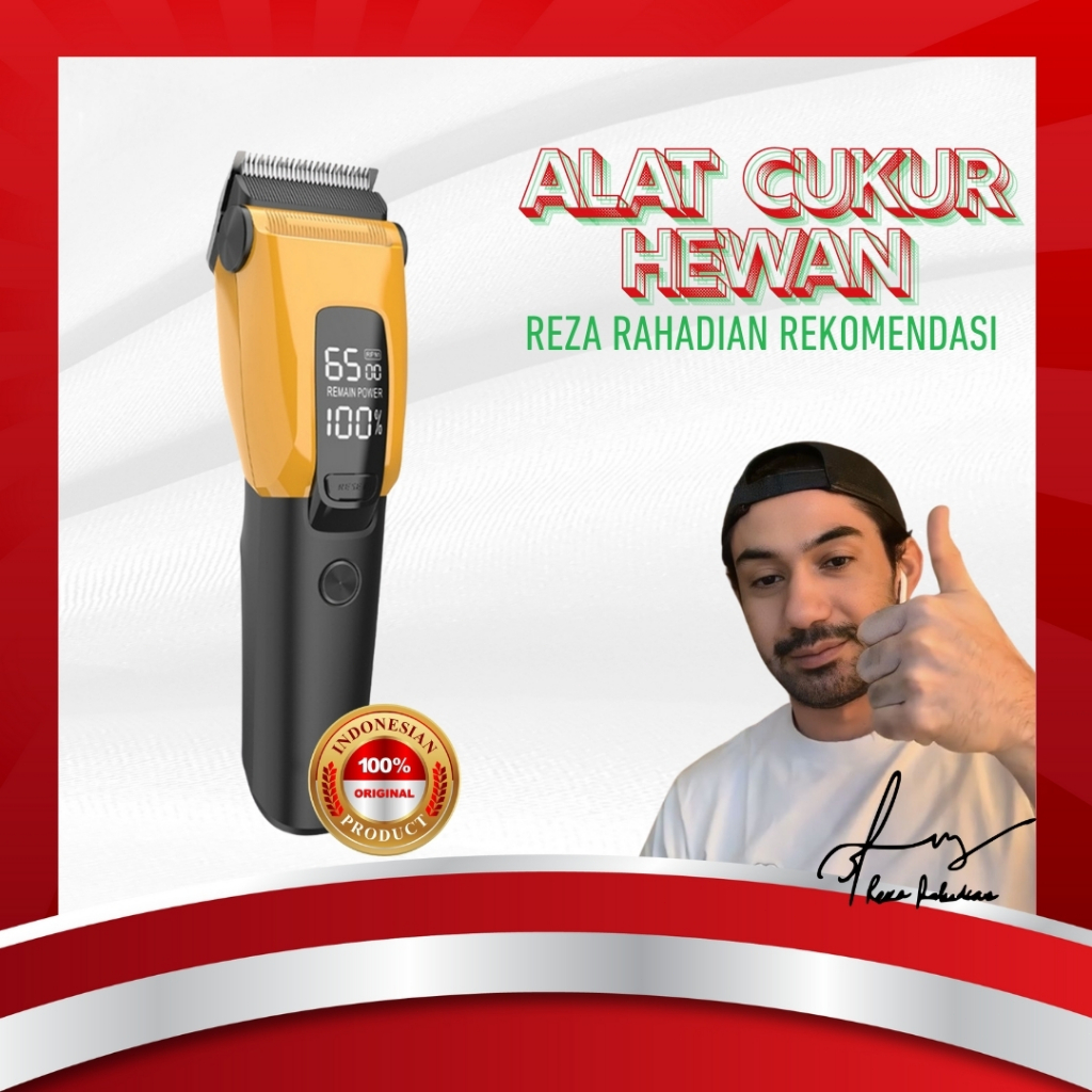 gunting rambut elektrik hewan peliharaan pemangkas rambut hewan peliharaan