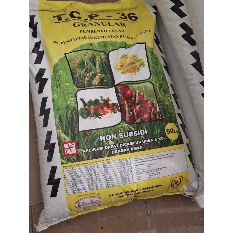 PUPUK NON SUBSIDI TCP-36 - 50KG