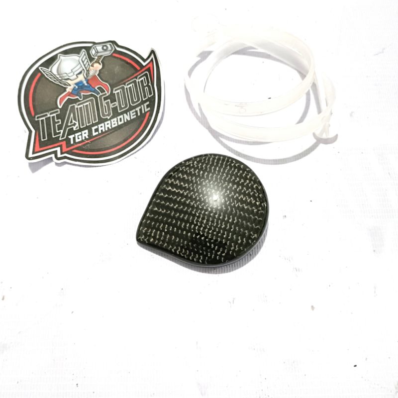 tutup cover cap tabung botol tangki wiper carbon karbon kevlar honda civic fd civic fb hrv crv accor