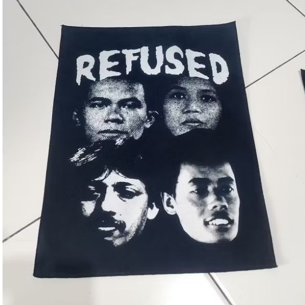 Backpatch Emblem Jaket Munir Marsinah Ukuran 30x40 Cm