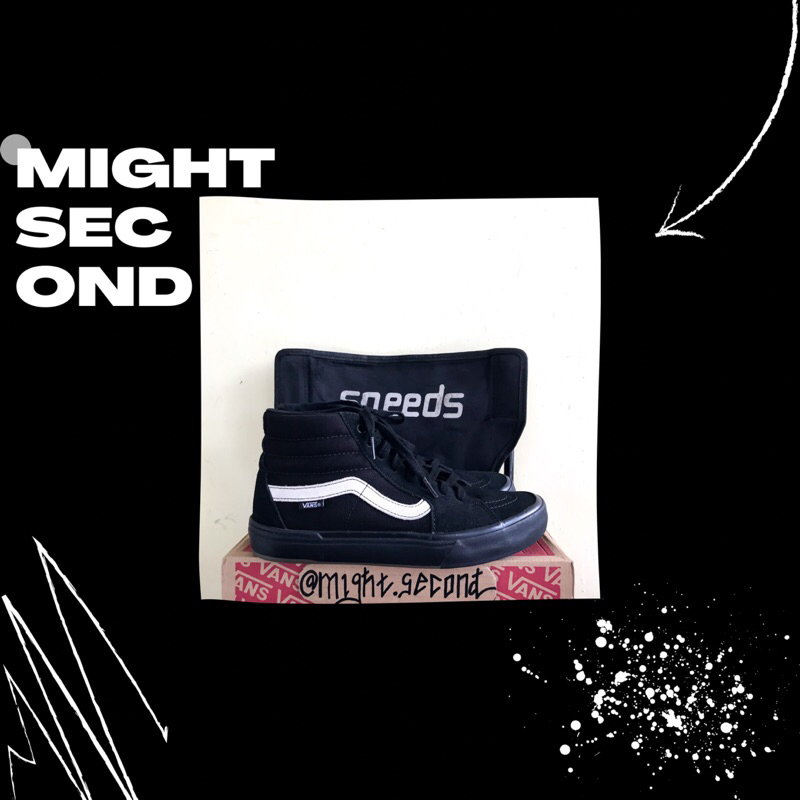 Vans SK8 Hi BMX Black Black White