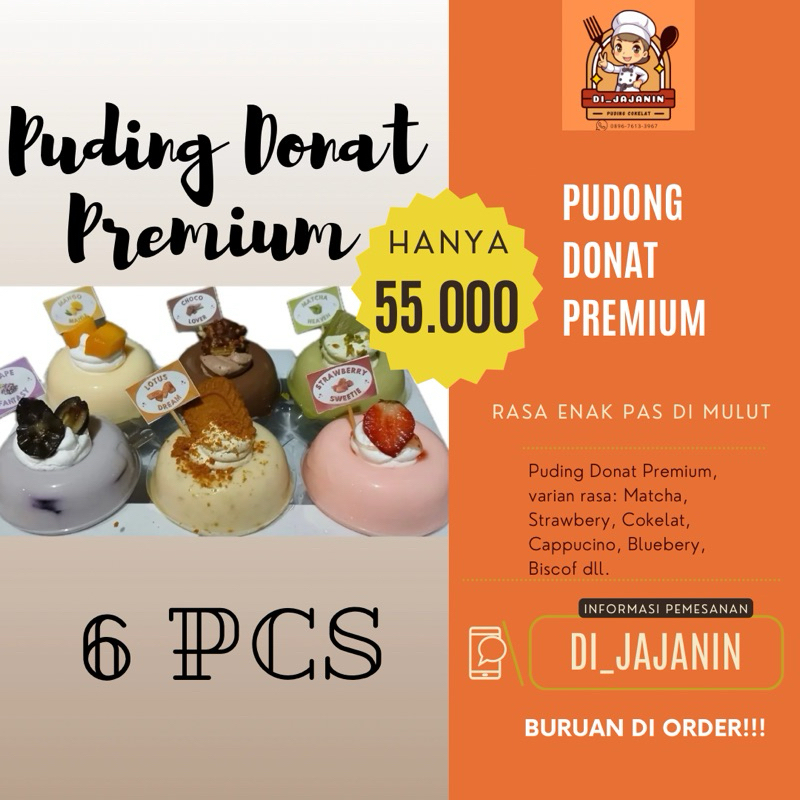

Puding Donat Premium