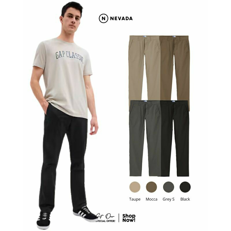 Gap Classic Celana Panjang Pria