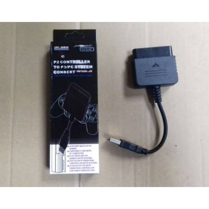 Converter USB 1 Slot Stik Stick PS2 ke Stick 3 / PC Single Convertor Game Adaptor Gaming
