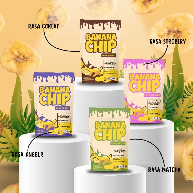 

BANANA CHIP / KERIPIK PISANG LUMER 100G