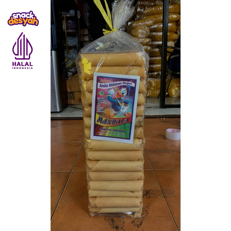 

SEMPRONG ROLL MDL ( 1 BALL 2,3 KG ) MANDALA / KUE SEMPRONG / JAJANAN VIRAL KEKINIAN