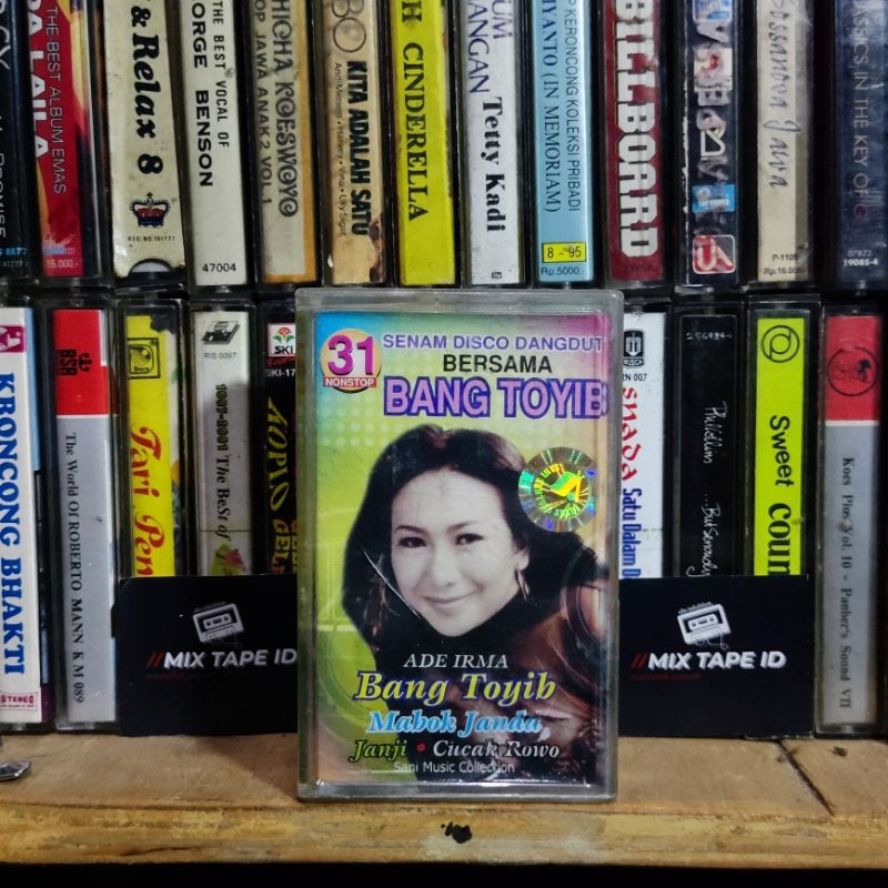 Kaset Pita - Dangdut - Ade Irma - Radio Tape - Kaset - Radio - Pemutar Kaset