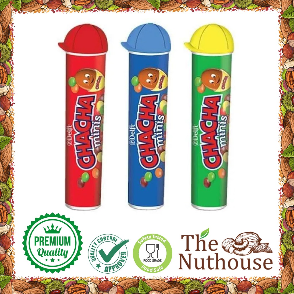 

Delfi CHACHA Minis Chocolate Tube / Cokelat Cha Cha 30gr