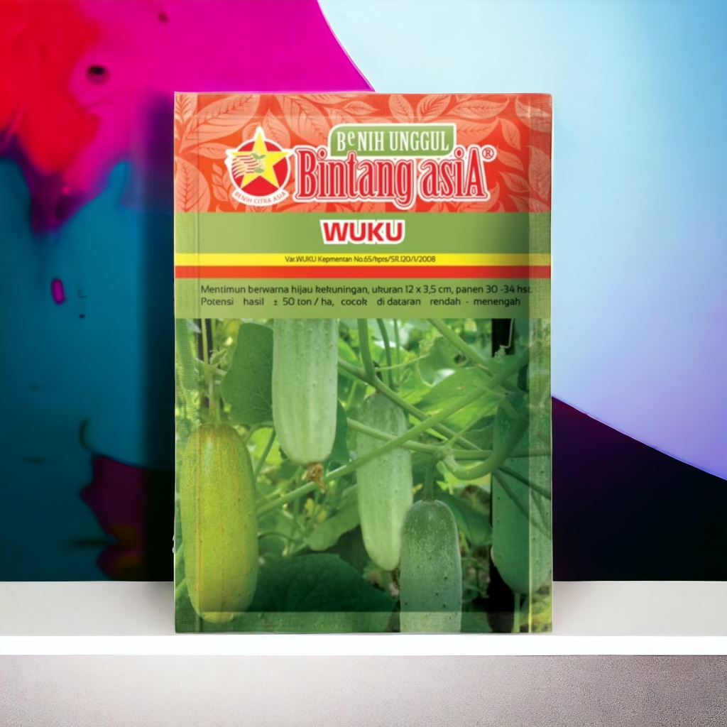 Wuku Benih Timun Bintang Asia 20gr