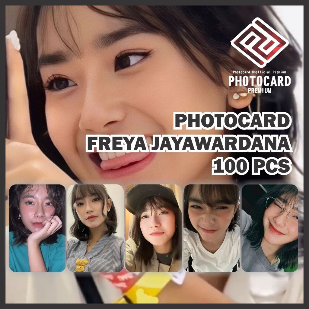 Jual Photocard JKT48 Freya Jayawardana (Freya JKT48) isi 100 Pcs | Bonus Stiker