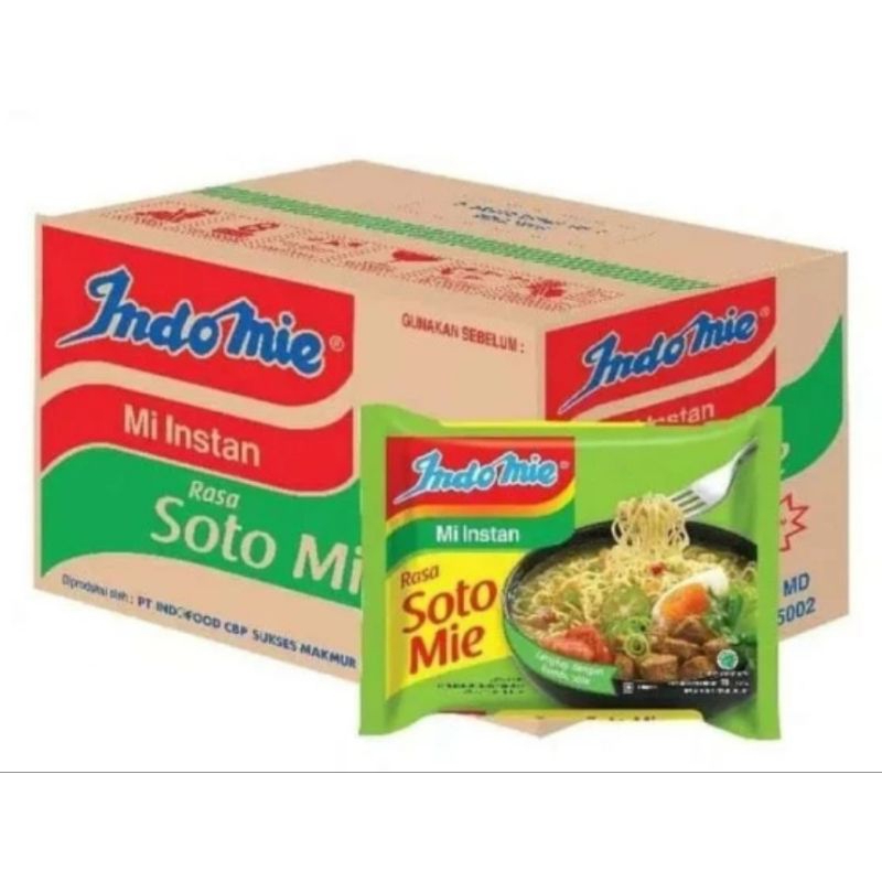 

indomie soto 1dus isi 40 pcs