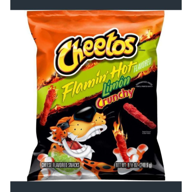 

cheetos crunchy flamin limon 8 oz