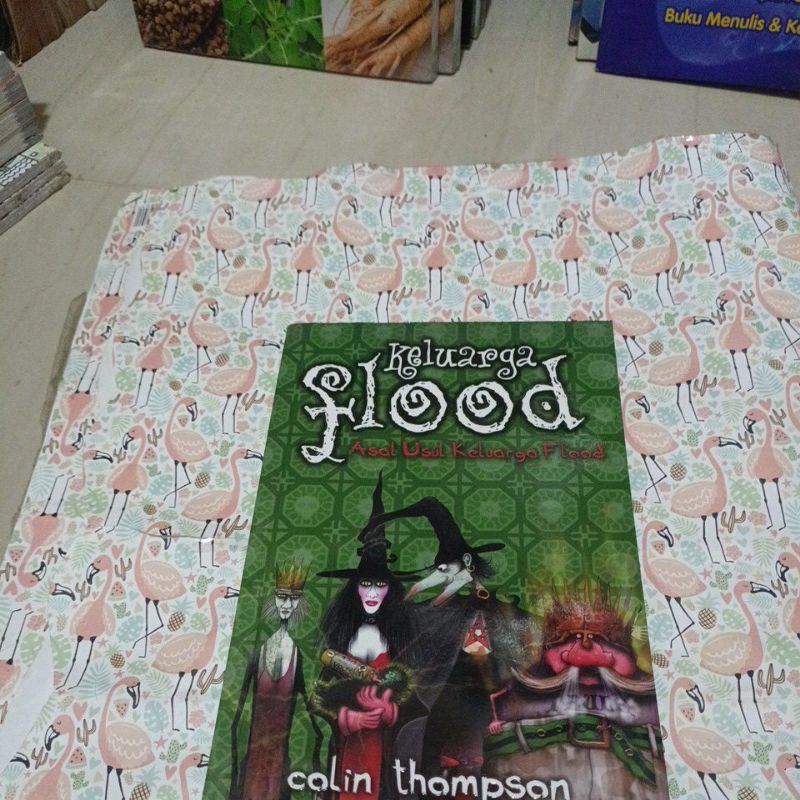 Novel Colin Thompson - Keluarga Flood, Asal usul keluarga Flood