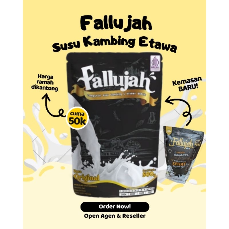 

Fallujah Susu Kambing Etawa varian Original 500gr