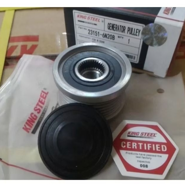 HM - Xtrail T31 2.5 Puli Pulley Alternator dinamo ampere aki OEM NISSAN