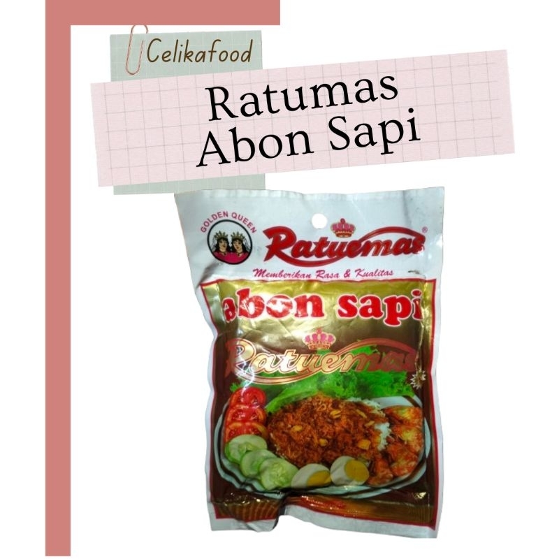 

Ratumas Abon Sapi 100gr Makanan Instan Kering