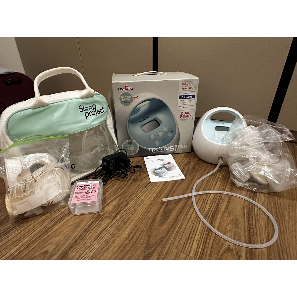 Preloved Spectra S1-Plus 2019 Pompa Asi Elektrik Manual S1+ Plus Breast Pump Preloved Second