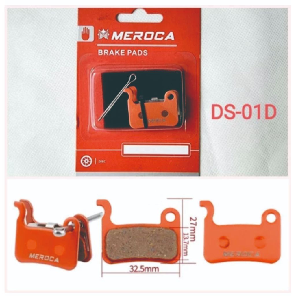Brake Pad Meroca For ShimanO Deore SLX XT XTR LX Saint Zoom Kampas Rem Sepeda DS-01D