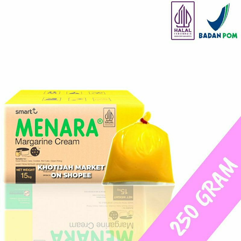 

Margarine Cream Menara 250 Gram