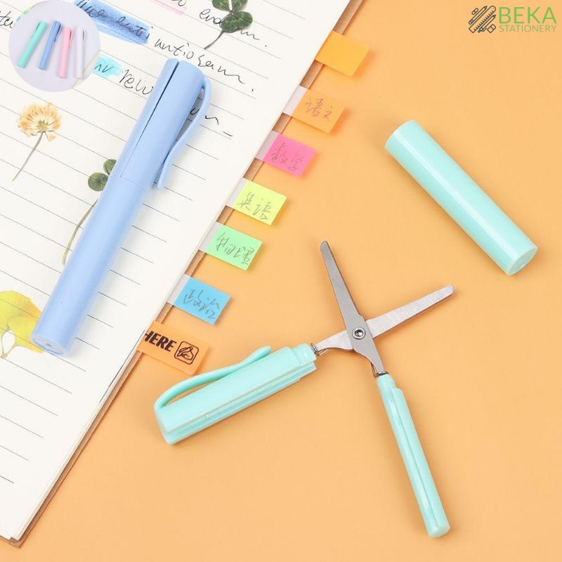 

Gunting Portabel Bentuk Pulpen Gunting Bentuk Pen Gunting Lipat，gunting mini，GUNTING KERTAS BENTUK PULPEN MULTIFUNGSI GUNTING