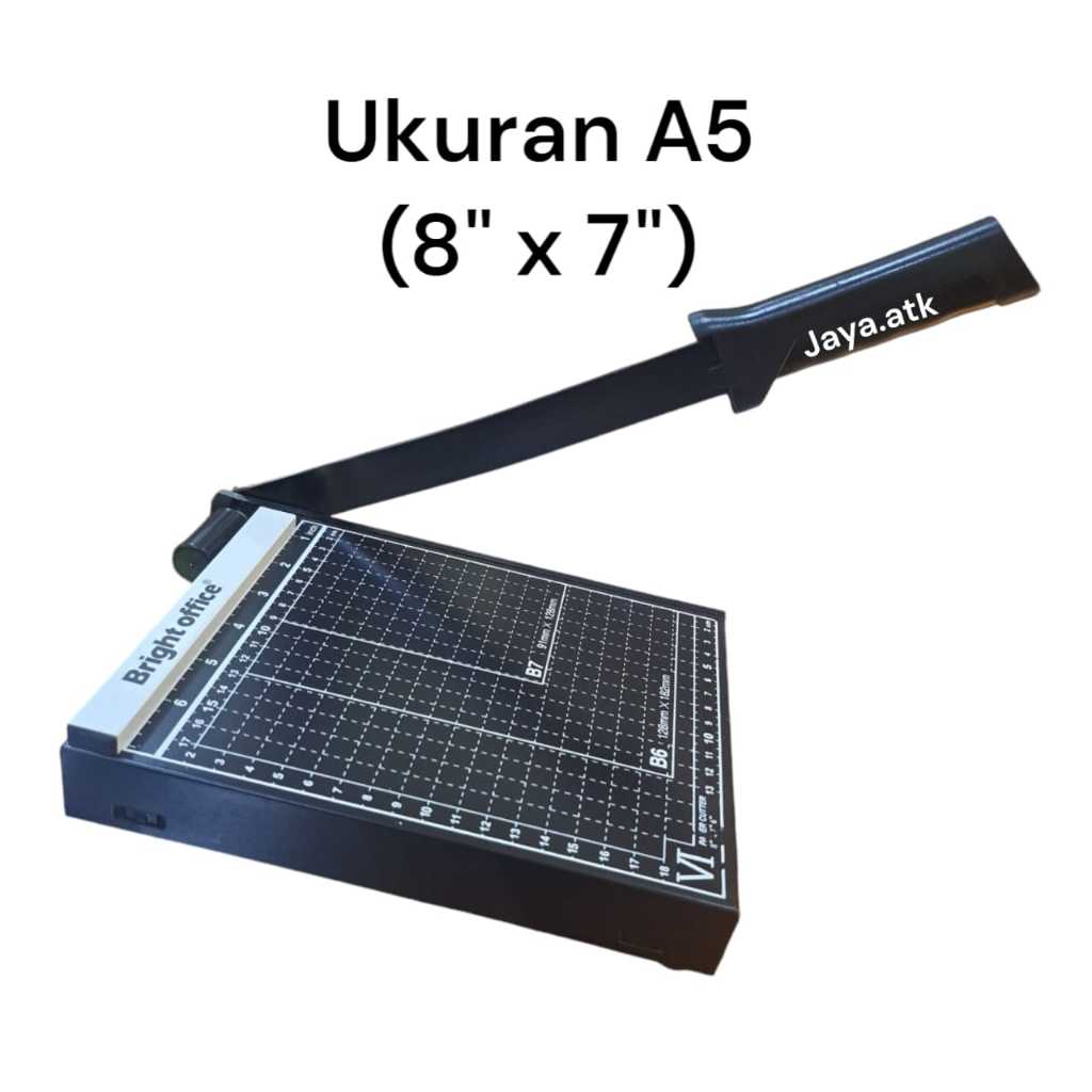 

PAPER CUTTER PISAU PEMOTONG KERTAS A5 22 X 18 CM PISAU KATER KERTAS JILID