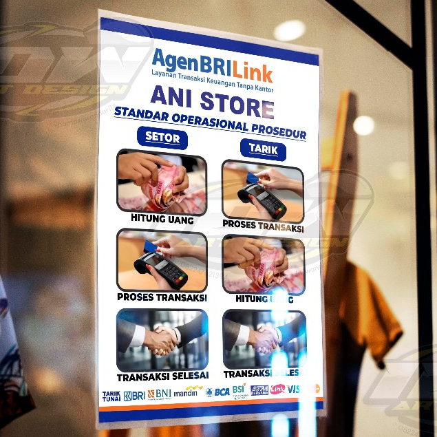 

POSTER / STIKER S.O.P TRANSAKSI