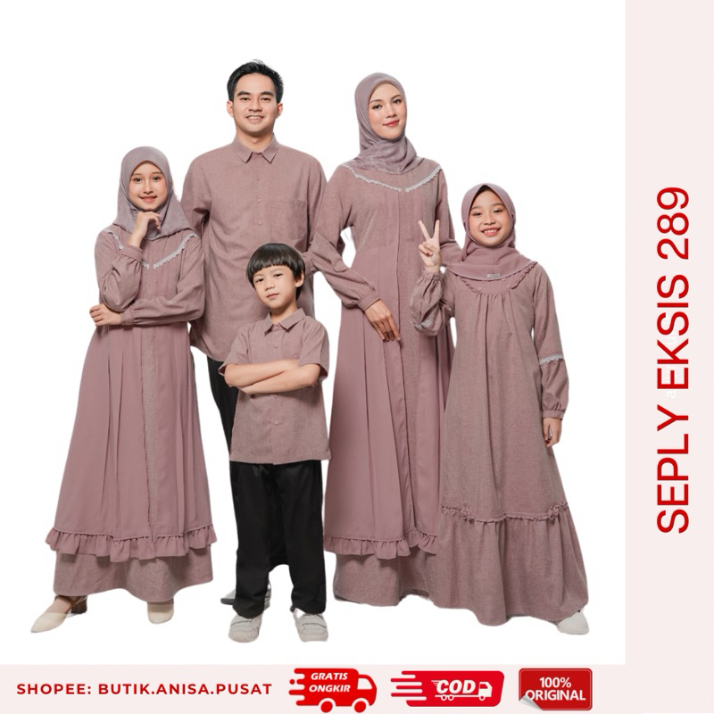 SEPLY EKSIS 289 CANDY KISS SARIMBIT KELUARGA 2025 Gamis Meyra 373 Selia 176 Koko Kaseo 247 Kliko 184
