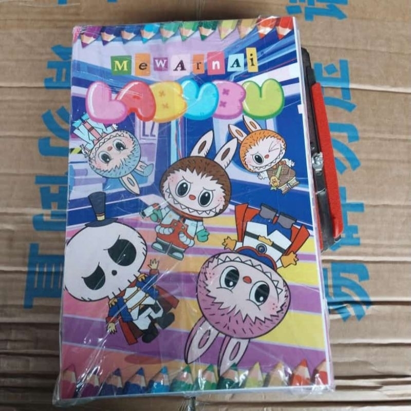 

Buku mewarnai Labubu Coloring book labubu