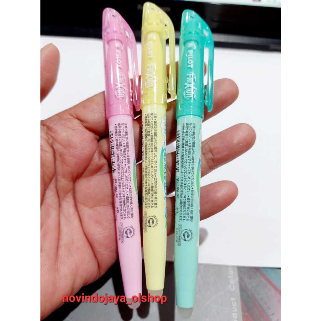 

PILOT FRIXION LIGHT SET 3 PENANDA BISA DI HAPUS TERMURAH