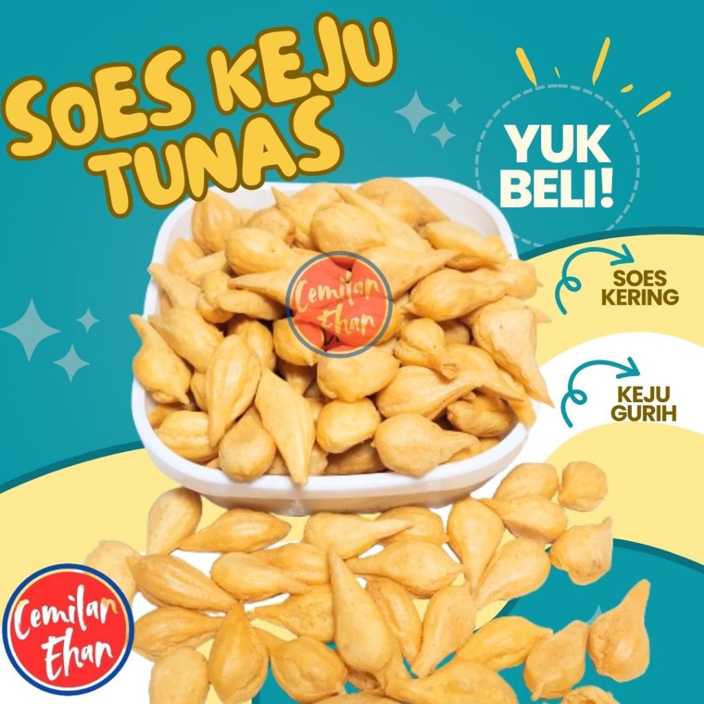 

Soes Kering Tunas Rasa Keju - 250gr