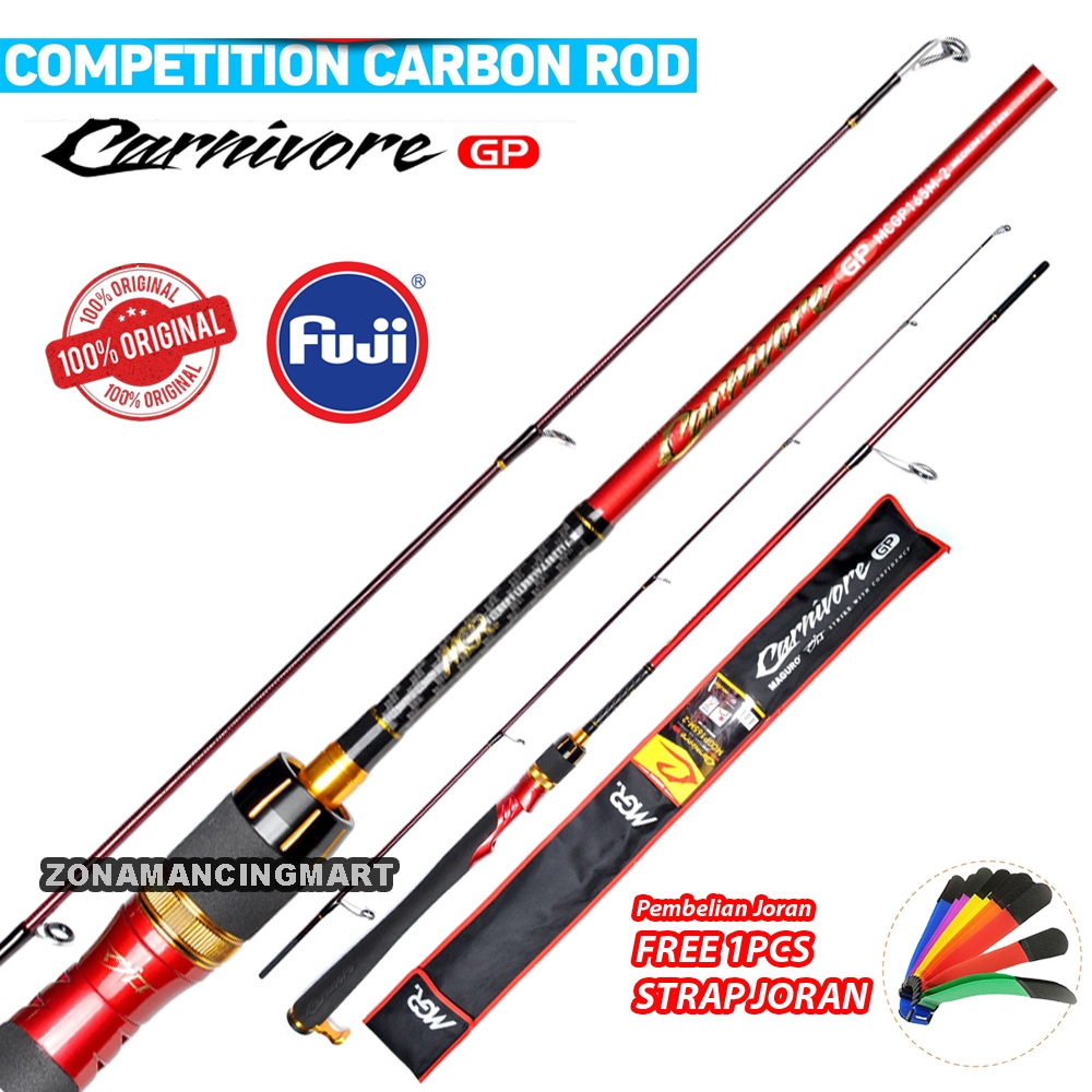 Joran MAGURO CARNIVORE GP 165 | 180 | Galatama | Spinning | Original Alat Pancing Berkualitas | Samb