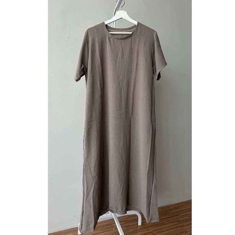 Daster polos crinkle