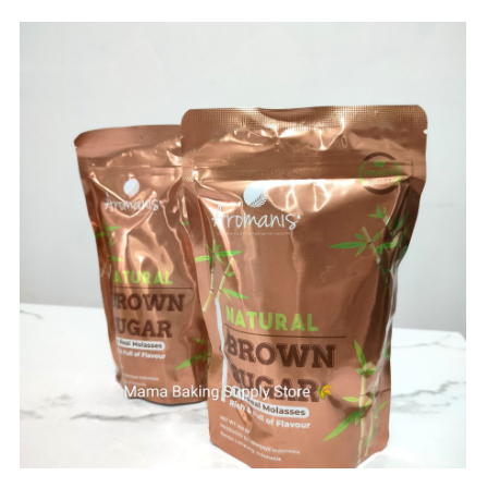 

AROMANIS Natural Brown Sugar Gula Merah Real Molasses Rich 250 gr